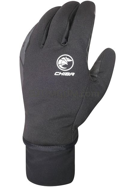 Ocieplone zimowe rękawiczki CHIBA ICE II - czarne