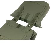 Sakwa miejska podwójna BASIL City Double Bag 32L MIK - moss green - 6