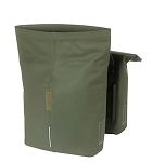 Sakwa miejska podwójna BASIL City Double Bag 32L MIK - moss green - 4