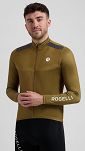 Bluza rowerowa Rogellii MONO, musztardowa - 3