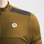 Bluza rowerowa Rogellii MONO, musztardowa - 5