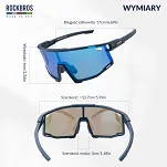 Okulary sportowe polaryzacyjne Rockbros SP258 - blue - 5