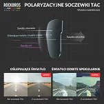 Okulary sportowe polaryzacyjne Rockbros SP258 - blue - 3