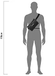 Torebka na kierownice Ortlieb Bike Packing Velo-Sling Flex 2,5 L - black - 8