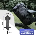 Lekki uchwyt podsiodłowy do torby bikepacking Qunature E006 - 4