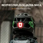 Kask młodzieżowy z odpinaną szczęką Rockbros TS-61 - black-ti-green - 4