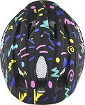 Kask rowerowy dziecięcy Alpina Pico, Black-confetti 50-55cm - 2