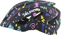Kask rowerowy dziecięcy Alpina Pico, Black-confetti 50-55cm - 4