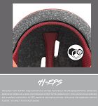 Kask rowerowy dziecięcy Alpina Pico, Black-confetti 50-55cm - 8