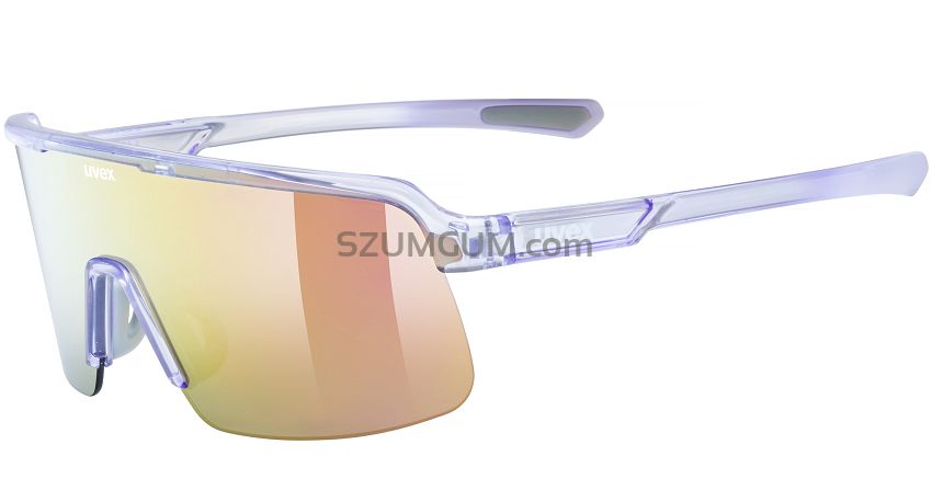 Okulary Uvex Dyrt - fioltetowe clear / mirror silver