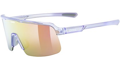 Okulary Uvex Dyrt - fioltetowe clear / mirror silver