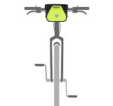 Odblaskowa torba na kierownicę Ortlieb Ultimate Six High Visibility, 6,5L - Neon-Yellow Black - 6