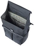 Troba boczna Basil Move commuter bicycle bag MIK Hooks / single pannier bag / 15 litres / black - 4