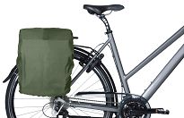 Troba boczna Basil Move commuter bicycle bag MIK Hooks / single pannier bag / 15 litres / black - 6