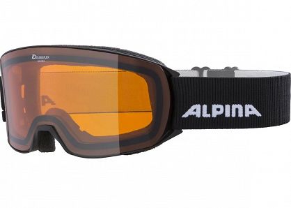 ALPINA GOGLE M40 NAKISKA Black-matt - szkło ORANGE S2