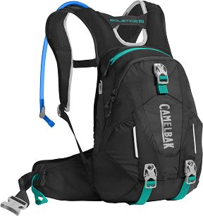 Plecak  Camelbak Solstice LR 10 100 oz Black/Columbia Jade