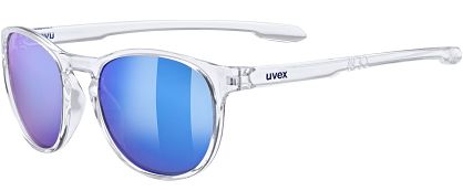 Okulary UVEX LGL 53 - clear / mirror blue