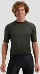 Koszulka na rower Rogelli ESSENTIAL II - Zielona khaki - 3