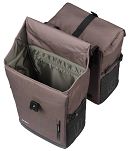Troby boczne Basil Move - bicycle double bag / 30 liter / brown - 3
