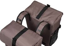 Troby boczne Basil Move - bicycle double bag / 30 liter / brown - 4
