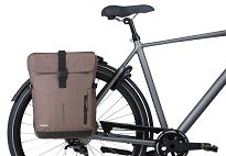 Troby boczne Basil Move - bicycle double bag / 30 liter / brown - 6