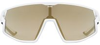 Okulary sportowe UVEX Skyryse - white matt / mirror gold - 2