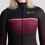 Ocieplana damska bluza rowerowa Rogelli IMPRESS II, purpurowo-różowa - 5