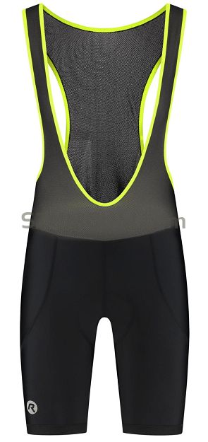 Spodenki rowerowe Rogelli CORE COLORED - czarno-żółte odblaskowe