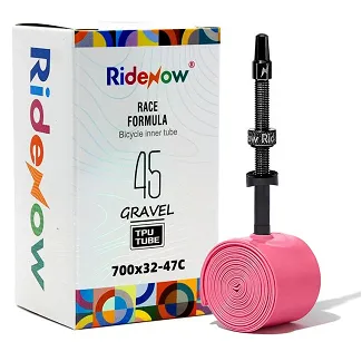 Dętka RideNow TPU ALU Gravel / MTB 700x32–47 | 29x1.5–2.0" – SV (Presta) – Wentyle 45/65/85 mm, 45 g
