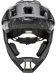 Kask dziecięcy Uvex React jr. fullface, ze zdejmowaną szczęką - black-white matt - 4