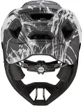 Kask dziecięcy Uvex React jr. fullface, ze zdejmowaną szczęką - black-white matt - 5