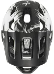 Kask dziecięcy Uvex React jr. fullface, ze zdejmowaną szczęką - black-white matt - 7