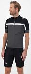Koszulka rowerowa Rogelli COURSE, szaro-czarno-biała roz. 2XL / 3XL - 3