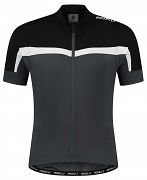Koszulka rowerowa Rogelli COURSE, szaro-czarno-biała roz. 2XL / 3XL
