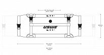 USWE Handlebar Roll-Top Bag + Holster 9L- Torba na kierownice Bikepacking - 8