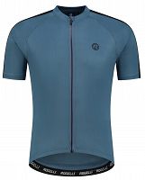 Klasyczna koszulka na rower Rogelli EXPLORE, niebieska