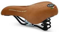Siodło miejskie Selle Monte Grappa Vela brązowe - 2