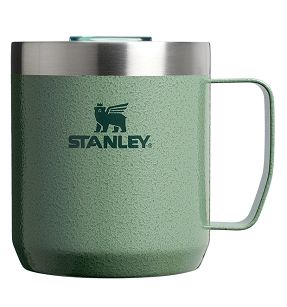 Kubek kempingowy z pokrywką Stanley Camp Mug 0,35L - Zielony