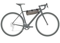 Torba pod ramę Ortlieb Bike Packing Frame-Pack RC TopTube 3L - Dark Sand - 7