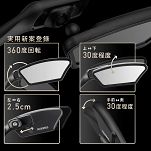 Lusterko rowerowe Rockbros HD Blast-Resistant Bike Mirror - 19