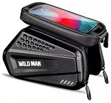 Torebka na telefon na górę ramy - Wild Man Hardpouch Bike Mount XXL - 2
