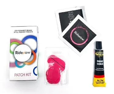 Zestaw łatek RideNow do dętek TPU