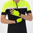 Rękawiczki rowerowe Rogelli CORE odblaskowo żółte - 2