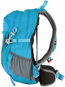 Plecak sportowy Axon Asterix 18L turkusowy - stelaż z siateczką