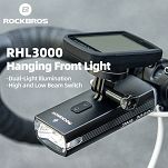 Lampka rowerowa Rockbros Front Light RHL 3000 Lumen z mocowaniem pod GoPro - 6