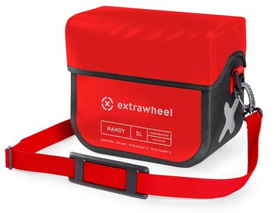 Torba na kierownicę Extrawheel Handy Polyester Red/Black 5L