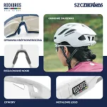Okulary sportowe fotochromowe Rockbros SP258 - pink - 5