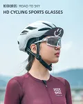 Okulary sportowe fotochromowe Rockbros SP258 - pink - 11