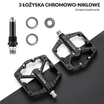 Pedały rowerowe Rockbros Road to Sky - 2021-12B - 3