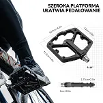 Pedały rowerowe Rockbros Road to Sky - 2021-12B - 5